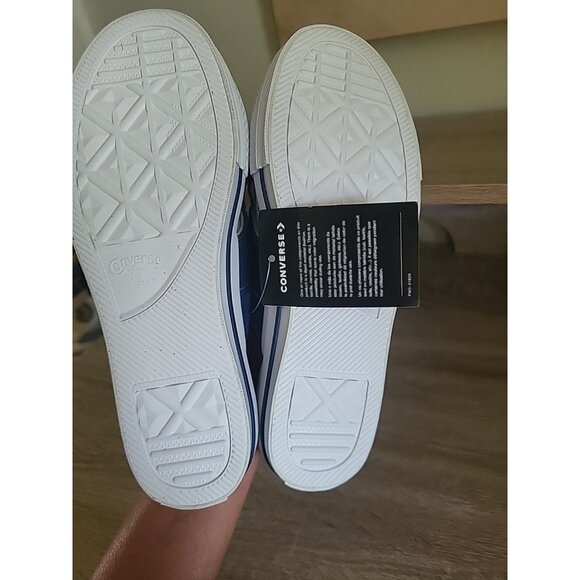 Converse Women's One Star Slip-On Sandals Shoes Navy/Egret/White Size 8 - Picture 11 of 12